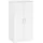 FineBuy Schuhschrank 55 x 108 x 35 cm geschlossen / weiß