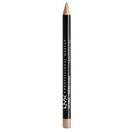 NYX Professional Makeup Slim Lip Pencil Cremiger u. langanhaltender Lipliner Farbton 857 Nude Beige