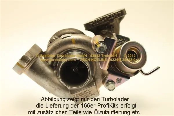 SCHLÜTTER TURBOLADER Lader, Aufladung pro01671 für Ford Citroën/Peugeot