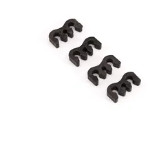 Non-branded Bremszug Halterung 4 mm 2fach schwarz