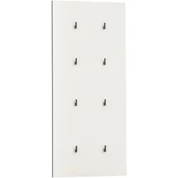 Tchibo - Hakenpaneel »Alexa« - 49x2,5x109cm - schwarz - Holz / Metall