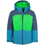 TROLLKIDS Hardanger Jacke - Fresh Green / Mystic Blue / Dark Marine - 152