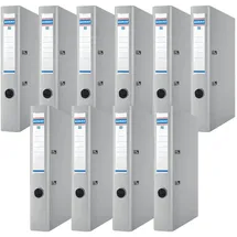 OFFICER PRODUCTS Premium Ordner DIN A4 5 cm Grau 10 St.