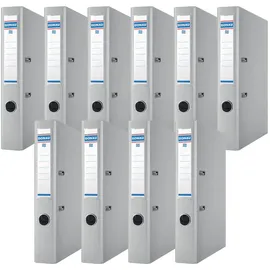 OFFICER PRODUCTS Premium Ordner DIN A4 5 cm Grau 10 St.