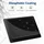 Tastatur Hülle für iPad 10,2 Zoll Schwarz