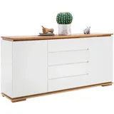 MCA Furniture Sideboard Chiaro 172 x 81 x 40 cm Weiß