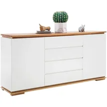 MCA Furniture Sideboard Chiaro 172 x 81 x 40 cm Weiß