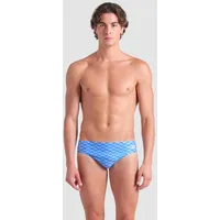 Arena Badehose Monogram SWIM BRIEFS, Blue River Multi 9