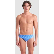 Arena Badehose Monogram SWIM BRIEFS, Blue River Multi 9