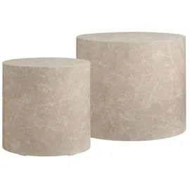 VCM Nuuk Beige Marmor 48 x 40 x 48 cm