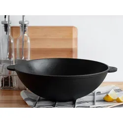 Pfanne aus Gusseisen Ø 28 cm WOK