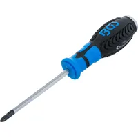 BGS Schraubendreher 4910, Kreuzschlitz PH2, Klingenlänge 100 mm