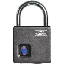 Burg Wächter Scan & Lock 610/53 SB Vorhängeschloss 53mm Fingerabdruckschloss