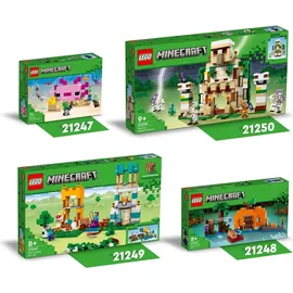 LEGO Minecraft Das Axolotl-Haus 21247