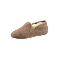 Hausschuh CLASSIC, Damen, Gr. 42, beige, Textil, Filz, Schuhe