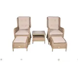 deluke NARA Gartenstuhl 90 x 68 x 98 cm beige