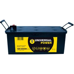 Universal Power UPA12-200 12V 200Ah Solar Batterie Wohnmobilbatterie zyklenfest