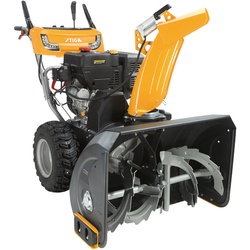 STIGA Schneefräse »STIGA Schneefräsen«, Arbeitsbreite: 76 cm, Scheinwerfer - gelb