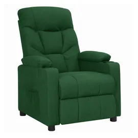 vidaXL Relaxsessel Dunkelgrün Stoff 73 x 101 x 94 cm Grün