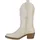 Stiefelparadies Damen Cowboystiefel in Beige Weiss