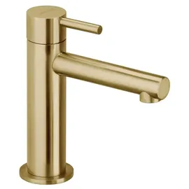 Herzbach Design iX PVD Waschtischarmatur Brass Steel