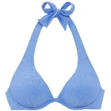 s.Oliver Bikini-Top Damen Blau 36 Cup E