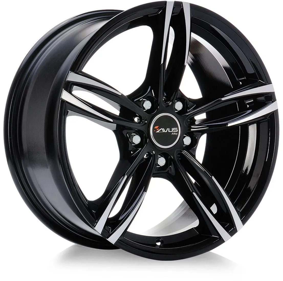 AVUS RACING AC-MB3 black polished 7.5Jx17 5x120 ET37