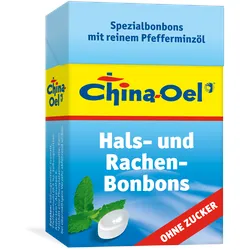 China ÖL Hals- u.Hustenbonbons o.Zucker 40 g