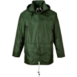 PORTWEST S440 Herren Leichte Wasserdichte Klassische Regenjacke Olivgrün, XXL