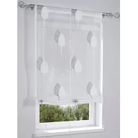 Heine Bändchenrollo in grau | Gr.: 100-x-140-cm