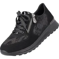 Rieker N1411 black/black-metallic/black