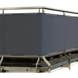Sol Royal Balkonverkleidung 500 x 90 cm grau Polyester
