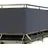 Sol Royal Balkonverkleidung 500 x 90 cm grau Polyester