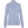bench. loungewear Sweatjacke Damen hellblau meliert Gr.48/50