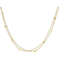 FIRETTI Kette ohne Anhänger goldfarben/ Edelstahl