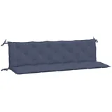 vidaXL Gartenbank-Auflagen 2 Stk. Marineblau 180x50x7 cm Oxford-Gewebe