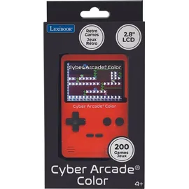 Lexibook Cyber Arcade Color 200 Spiele Rot