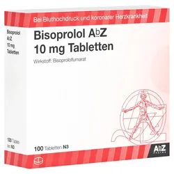Bisoprolol AbZ 10 mg Tabletten 100 St