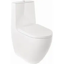 Kludi RESA D Spiralflush-Stand-WC 64 cm, Weiß glänzend