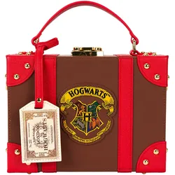 Loungefly Harry Potter Hogwarts Express Luggage Trunk Crossbody Bag