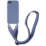 Vivanco Necklace Smartphone-Kette Apple iPhone 7, iPhone 8, iPhone SE (2. Generation) Blau Induktive
