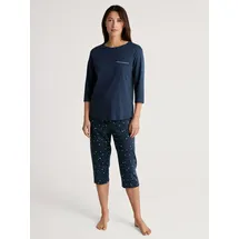CALIDA Sweet Dreams Pyjama Blau 40/42