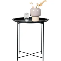 House Nordic Beistelltisch Anne 47 cm) Rund Schwarz