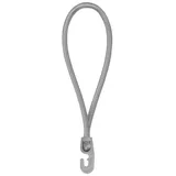Bradas Spanngummi mit Haken in Grau 25 cm