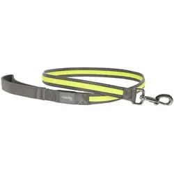 Beleuchtete Hunde- und Katzenleine, KERBL Light & Reflex, 120 cm x 25 mm, gelb (Rabatt für Stammkunden 3%)