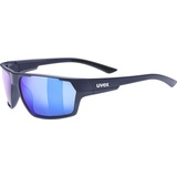 Uvex sportstyle 233 P - Sportbrille für Damen und Herren - polarisiert - verspiegelt