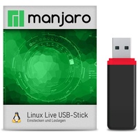 Linux Manjaro GNOME mit 64 Bit auf 32 GB USB 3.0 Stick - USB Live Stick