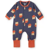 Sigikid Overall Baby Nachtwäsche in Dunkelblau/Rot | 80