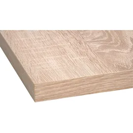 OPTIFIT Arbeitsplatte Mats 50 x 2,8 x 60 cm Eichefarben