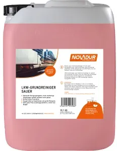 NOVADUR LKW-Grundreiniger sauer, Saurer Sprüh-Grundreiniger, 10,1 kg - Kanister